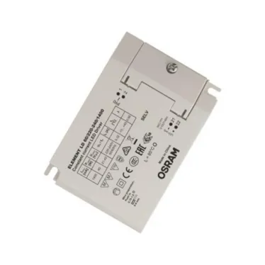 Блок питания для светодиодов недиммируемый статический 60Вт 42В IP20 Indoor ELEMENT LD 60/220-240 1A4 UNV1 | 4052899947139 | Osram