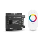                  Контроллер для светодиодной ленты 288 Вт DC 12-24В IP20 с сенсорным пультом белый Black Gauss
               