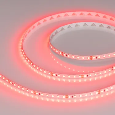 Лента RT-A120-8mm 24V Red (9.6 W/m, IP20, 2835, 5m) (, 9.6 Вт/м, IP20)
