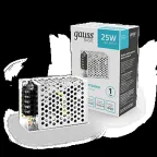                  Блок питания Basic 12V 25W IP20 1/140 | BT501 | Gauss
               