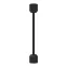 Коннектор жесткий с питанием ART-APRIORI-CON-ROD-A-L260-POWER (BK, вертикальный) (Arlight, IP20 Металл, 3 года)