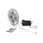 Лента светодиодная LED 5050/30RGB+30W-SMD 6 Вт/м 390 лм/м RGBW DC 12В IP20 10мм комплект лента и драйвер (блистер 3м) Basic Gauss