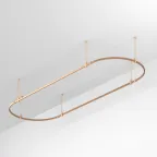 Трек ART-APRIORI-OVAL-ROD-400-3000x1000 (GD) (ARL, IP20 металл, 3 года)