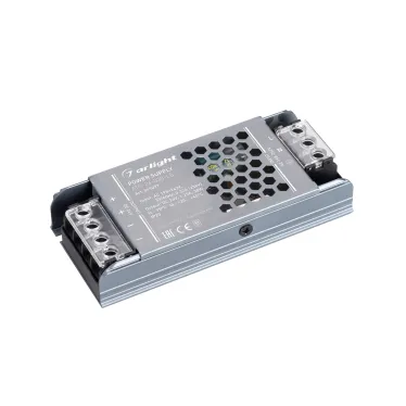Блок питания ATS-24-030-LS (24V, 1.25A, 30W) (ARL, для светодиодных лент, IP20 сетка, 5 лет)