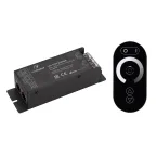                  Диммер ARL-3022-OVAL-DIM Black (12-24V, 1x25A, ПДУ, RF) (ARL, IP20 Металл, 2 года)
               