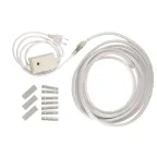                  Комплект светодиодной ленты 5 м. IP67.ULS-N22 5M/RGB/1.5M IP67 RRP50C01 RGB. Cетевой шнур 1,5 м с контроллером. TM Uniel
               
