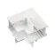 Коннектор угловой MAG-CON-MINI-2538-FDW-L90-INT (WH) (ARL, IP20 металл, 5 лет)