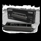                  Блок питания для светодиодной ленты пылевлагозащищенный 100W 12V IP66 | 202023100 | Gauss
               
