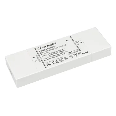 Блок питания ARV-SP-48090-FLAT-PFC (48V, 1.8A, 90W) (ARL, IP20 Пластик, 5 лет)