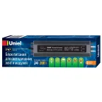                  Блок питания ультратонкий 200Вт UET-VAF-200B67 24V IP67 2 выхода Металлический корпус TM
               