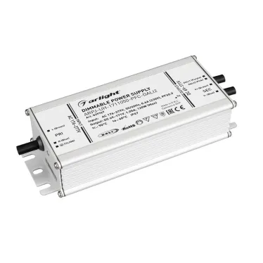 Блок питания ARPJ-UH-1711050-PFC-DALI2 (120W, 69-171V, 1.05A) (Arlight, IP67 Металл, 7 лет) | 039767 | Arlight