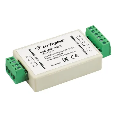 RGB-усилитель LN-12A-T (12/24V, 144/288W) | 012984 | Arlight