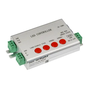 Контроллер HX-801SB (2048 pix, 5-24V, SD-card) (-)