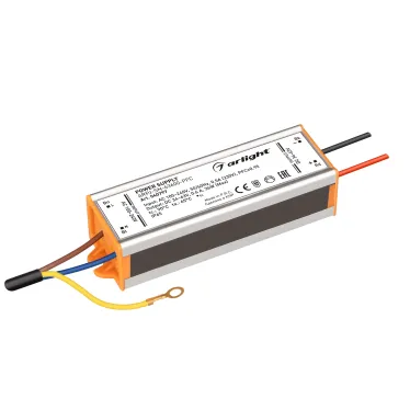 Блок питания ARPJ-SN-63600-PFC (36W, 34-63V, 600mA) (IP65 металл, 3 года)