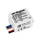 Блок питания ARJ-KE04300-MINI (1.2W, 300mA) (Arlight, IP20 Пластик, 5 лет) | 030177 | Arlight