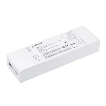 Диммер INTELLIGENT ARLIGHT SMART-CC-205-72-SH-PD-SUF (12-48V, 5x350-1200mA, TUYA BLE, 2.4G) (IARL, IP20, Пластик, 5 лет)