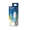 Лампа светодиодная LED-C35-9W/4000K/E14/CL/DIM GLA01TR диммируемая. Форма свеча, прозрачная. Air. (4000K). Картон.