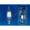 Лампа светодиодная LED 6вт 200-250В свеча на ветру прозрачное 500Лм Е14 3000К Sky филамент