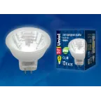 Лампа светодиодная LED-MR11-3W/NW/GU4 GLZ21TR 12V.Прозрачная. (4000K). Картон.
