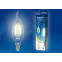 Лампа светодиодная LED 5вт 200-250В свеча на ветру диммируемая 450Лм Е14 3000К Air филамент