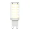 Лампа светодиодная прозрачная Белый свет 4000К LED-JCD-9W-4000K-G9-CL GLZ09TR