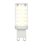 Лампа светодиодная прозрачная Белый свет 4000К LED-JCD-9W-4000K-G9-CL GLZ09TR