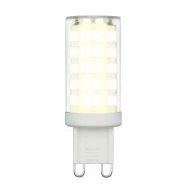 Лампа светодиодная прозрачная Белый свет 4000К LED-JCD-9W-4000K-G9-CL GLZ09TR