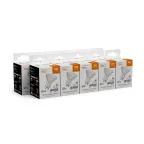 Лампа светодиодная LED 8 Вт 700 лм 3000К софит MR16 теплый GU10 AC 220В Basic Gauss