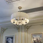 Лампа светодиодная диммируемая Форма свеча на ветру прозрачная Air Теплый (3000K) LED-CW35-9W/3000K/E14/CL/DIM GLA01TR