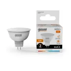 Лампа светодиодная LED 9 Вт 680 лм 3000К софит MR16 теплый GU5.3 AC/DC 12В низковольтная Elementary Gauss