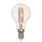 Лампа светодиодная LED-G45-13W/4000K/E14/CL PLS02WH . Форма шар, прозрачная. Sky. (4000К). Картон.
