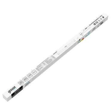 Лампа светодиодная LED 10 Вт 800 лм 6500К трубка Т8 холодный G13 AC 220В стеклянная Basic Gauss