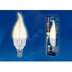 Лампа светодиодная LED 7вт 175-250В свеча на ветру матовая 600Лм Е14 3000К ЯРКАЯ