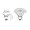 Лампа светодиодная LED 6 Вт 530 лм 4000К софит MR16 нейтральный GU10 AC 220В Basic Gauss