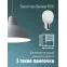 Лампа светодиодная LED 10.5Вт Шар 220В Е27 D45х82 4500К белый 840 лм