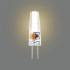 Лампа светодиодная LED 2 Вт 180 лм 3000К капсула теплый G4 AC 220В силиконовая Basic Gauss