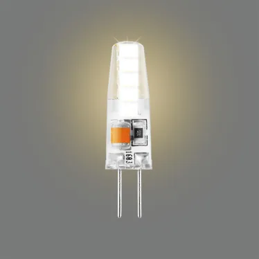 Лампа светодиодная LED 2 Вт 180 лм 3000К капсула теплый G4 AC 220В силиконовая Basic Gauss