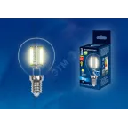 Лампа светодиодная LED 6вт 200-250В шар прозрачное 500Лм Е14 3000К Sky филамент