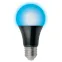 Лампа светодиодная ультрафиолетовая для дискотек LED-A60-9W/UVAD/E27/FR PLZ07BK Спектр UVA 410нм Картон
