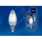 Лампа светодиодная LED 6вт 200-250В свеча матовое 500Лм Е14 3000К Sky филамент