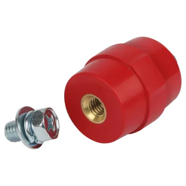 Изолятор NO-224-150 SM-35 с болтом (Н35хD32мм М8) 10кВ