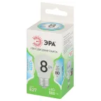 Лампа светодиодная LED 8Вт 800Лм 4000К E27 шар яркий белый свет P45-8W-840-E27 GREEN LINE