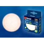 Лампа светодиодная, матовая. Теплый (3000K). LED-GX53-16W/WW/GX53/FR PLZ01WH