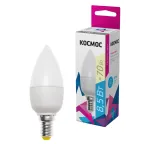 Лампа светодиодная LED 8.5Вт Свеча 220В Е14 D37х100 3000К теплый 720 лм