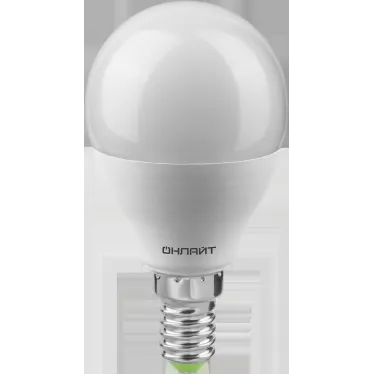 Лампа светодиодная 15вт OLL-G45-15-230-6.5K-E14-FR ОНЛАЙТ