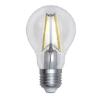 Лампа светодиодная диммируемая. LED-A60-12W/3000K/E27/CL/DIM GLA01TR Форма А, прозрачная. Air. Теплый (3000K). Картон.