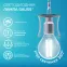 Лампа светодиодная филаментная LED 12 Вт 750 лм 4100К шар P45 нейтральный E14 AC 220В прозрачная колба Elementary Gauss
