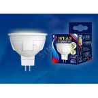 Лампа светодиодная LED 6вт 175-250В Форма JCDR матовый 500Лм GU5.3 3000К ЯРКАЯ