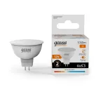Лампа светодиодная LED 7 Вт 530 лм 3000К софит MR16 теплый GU5.3 AC/DC 12В низковольтная Elementary Gauss