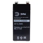Аккумулятор GS445 (Cвинцово-кислотный 4V 4,5) (25/900) | Б0050077 | ЭРА